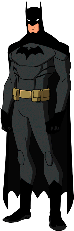 Vs Superman Logo Png - Batman Young Justice (400x800), Png Download