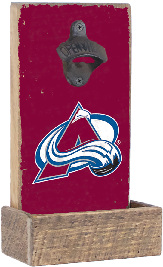 Colorado Avalanche Bottle Opener - Colorado Avalanche (1024x1024), Png Download