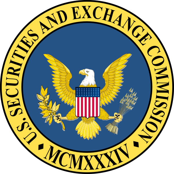 Securities And Exchange Commission Cease And Desist - Us Securities And Exchange Commission Logo (600x600), Png Download