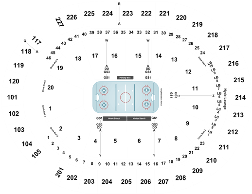 Colorado Avalanche Tickets At T-mobile Arena On 12/27/2018 - T Mobile Arena Seating Justin Timberlake (525x420), Png Download