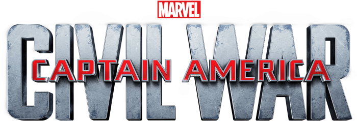 Civil War Logo Comments - Logo Captain America Civil War (700x274), Png Download
