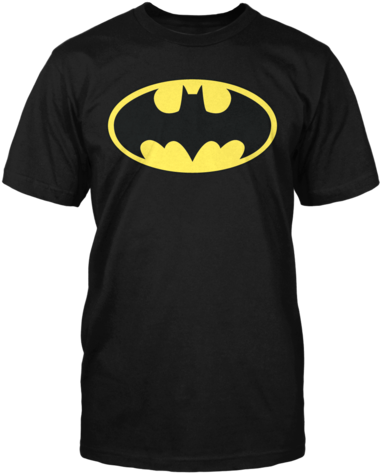 Batman-logo - Batman Boys' Rashguard - Black L (401x480), Png Download
