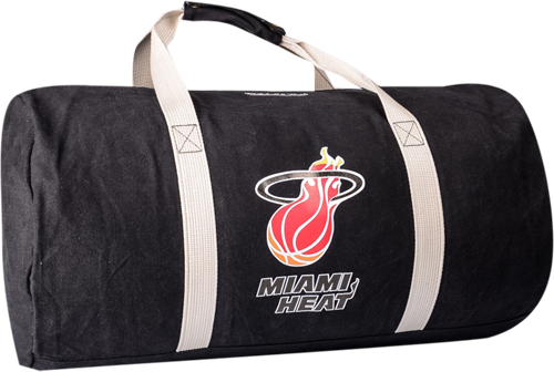 Mitchell & Ness Nba Miami Heat Team Logo Washed Canvas - Mitchell & Ness Nba Miami Heat Team Tank Top (500x336), Png Download
