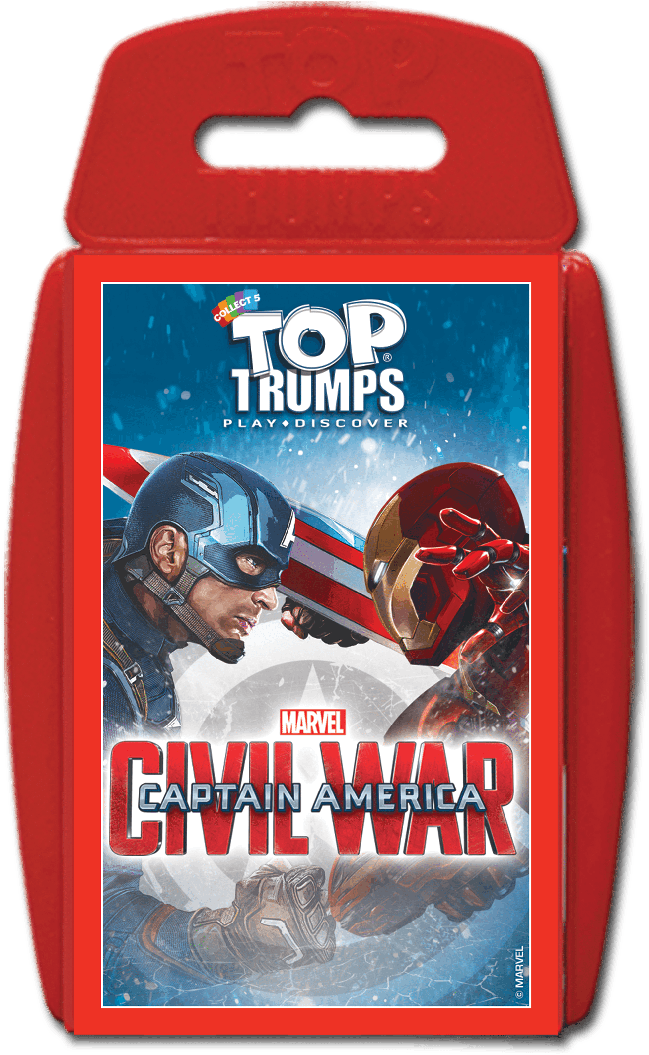 Captain America Civil War Top Trumps - Captain America: Civil War Top Trumps (1348x2197), Png Download