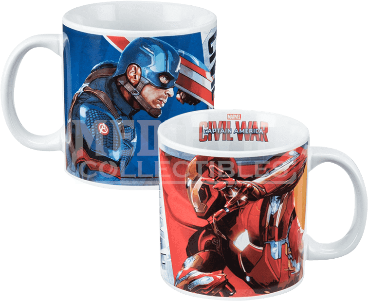 Captain America Civil War Ceramic Mug - Captain America: Civil War - Ceramic Mug (765x765), Png Download