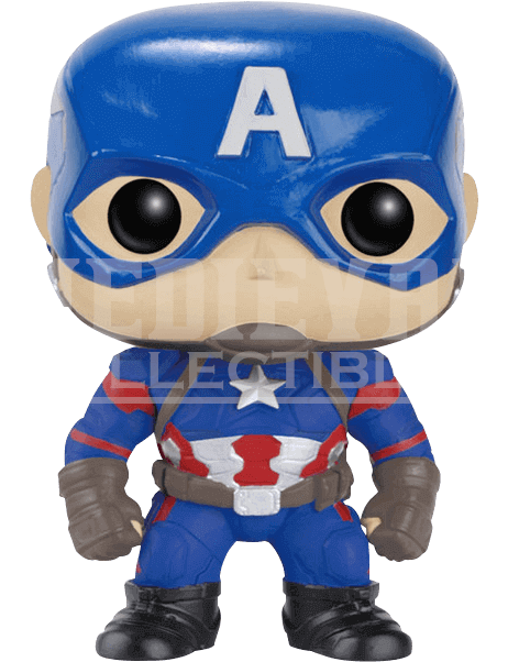 Captain America Funko Pop Civil War (601x601), Png Download
