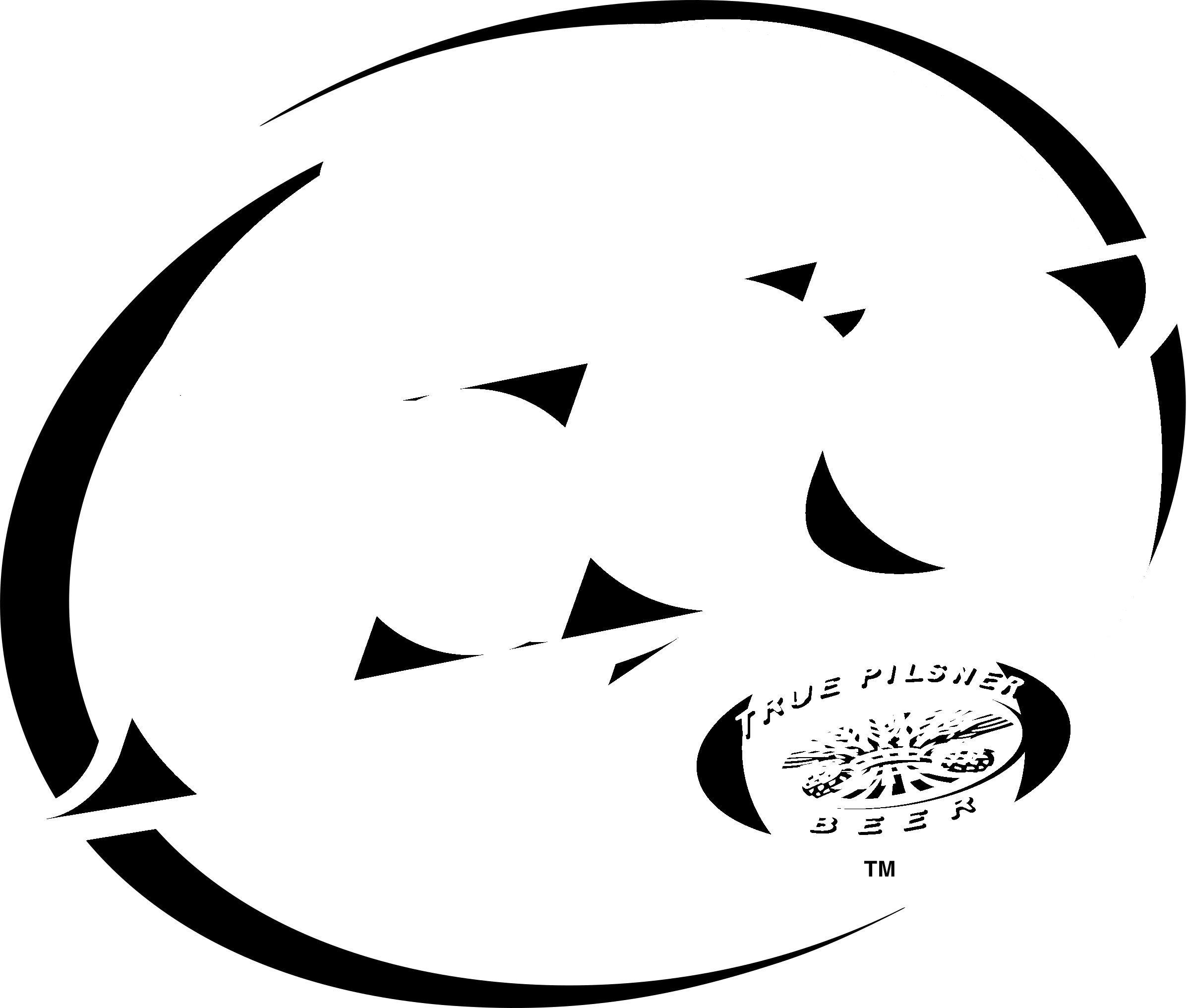 Miller Lite Logo Black And White - Miller Lite (2400x2033), Png Download