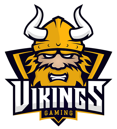 Vikings Gaming Logo (492x542), Png Download