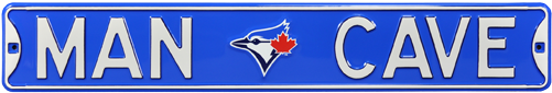 Toronto Blue Jays “man Cave” Authentic Street Sign - Man Cave Toronto Blue Jays Street Sign (500x500), Png Download