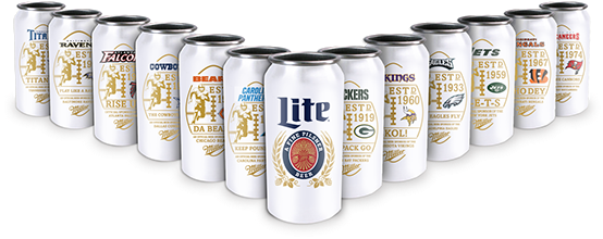 Nfl Can Cup Series (600x236), Png Download