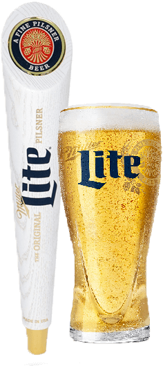 Miller Lite Beer - 24 Fl Oz Can (296x648), Png Download