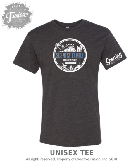 “beach Bum” 2018 Reunion Tee Unisex Fit - T-shirt (500x563), Png Download