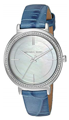 Michael Kors Ladies' Cinthia Stainless Steel Watch - Michael Kors Cinthia Leather Watch (400x400), Png Download