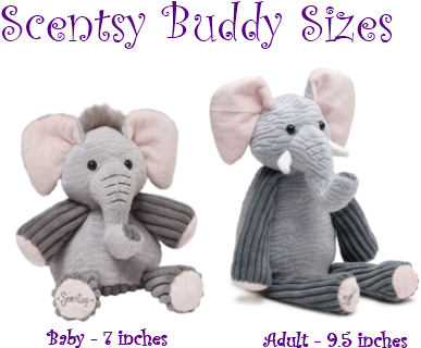 How Big Are Scentsy Buddies - Scentsy Buddies Size (450x350), Png Download