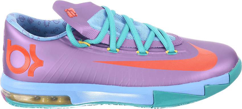 Kd 6 Gs 'rugrats' - Nike Free (850x385), Png Download