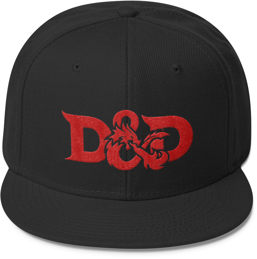 Dungeons And Dragons Logo Hat - Baseball Cap (1000x1000), Png Download