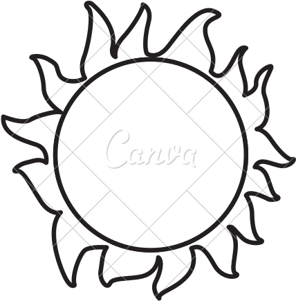 Image Freeuse Library Simple Sun Drawing At Getdrawings - Sun Drawing (550x550), Png Download