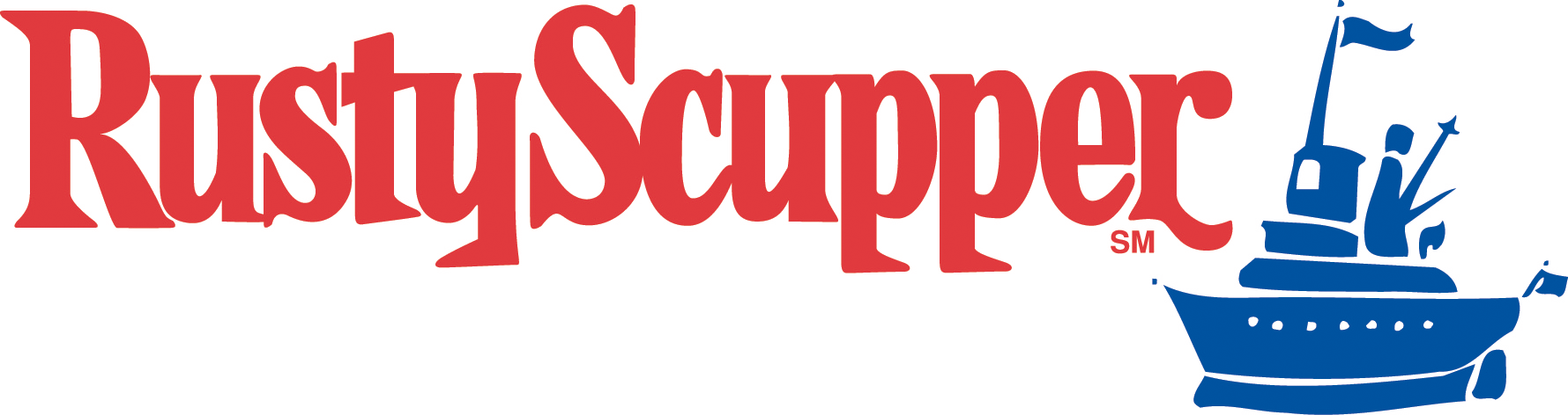 Rusty Scupper Logo (1779x472), Png Download