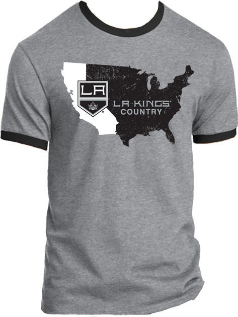 Los Angeles Kings Nationwide - Los Angeles Kings T Shirt (500x667), Png Download