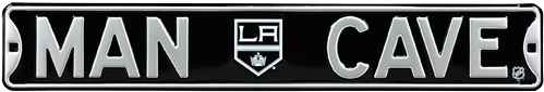 Los Angeles Kings “man Cave” Authentic Street Sign - Pittsburgh Steelers Man Cave Rugs (500x500), Png Download
