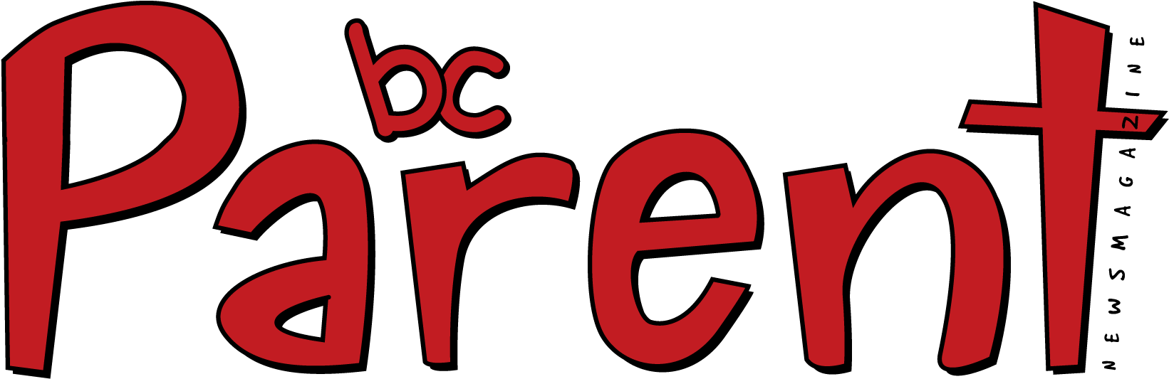Bc Parent Logo Dark Red 1800 676 - News Magazine (1800x676), Png Download