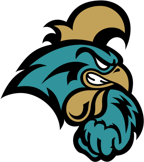 Coastal Carolina Chanticleers Logo Png Transparent - Coastal Carolina Chanticleer (800x600), Png Download
