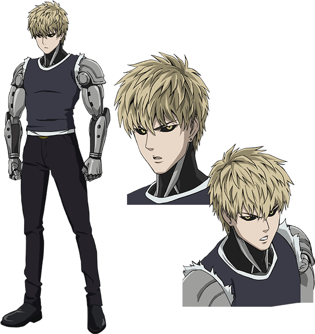 'one Punch Man' Season 2 Spoilers - One Punch Man Genos Character (770x700), Png Download