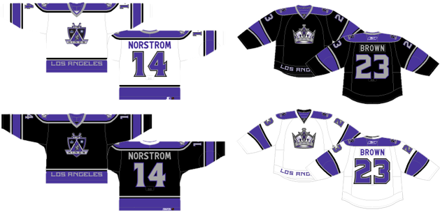 The 2002 Switcheroo Of The Alternate And Primary Logos - Los Angeles Kings (636x309), Png Download