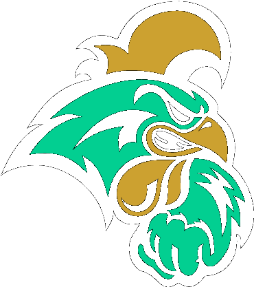 Coastal Carolina Chanticleers - Chanticleer Coastal Carolina University (387x436), Png Download