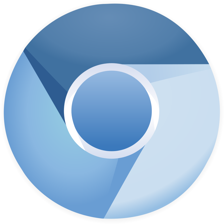 Chromium 11 Logo - Google Chrome Logo Blue (1024x1024), Png Download