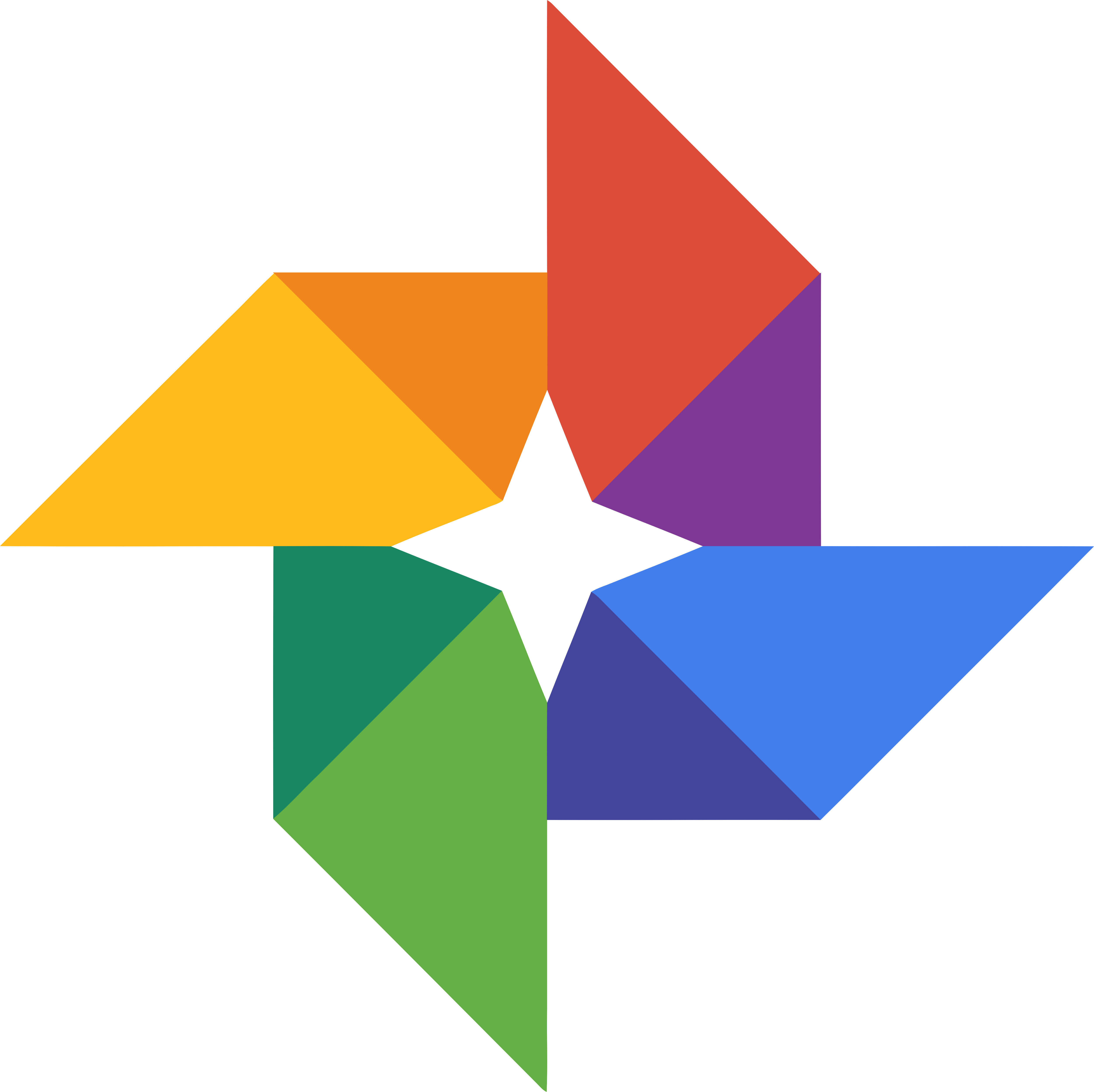 Google Photos Logo Png (5000x4992), Png Download