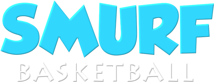 Smurf Basketball Logo North America - North America (862x390), Png Download