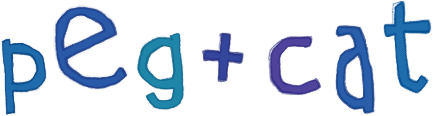Download - Peg Cat The Poetry Problem The Disappearing Art Problem (884x236), Png Download