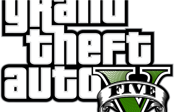 Gta V Logo Huge Transback - Grand Theft Auto V [ps3 Game] (516x340), Png Download