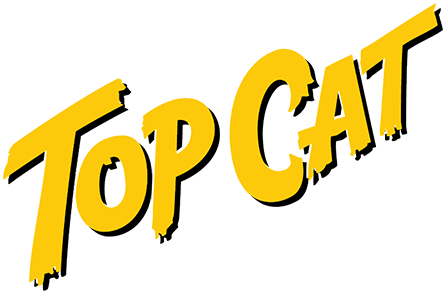 Cat Letters Png Clip Library Library - Top Cat (800x310), Png Download