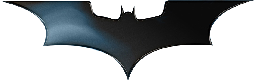 Batman Logo - Logo Batman Dark Knight Vector (857x300), Png Download