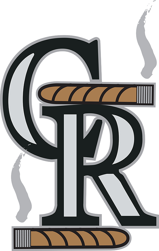 Colorado Cigar Rockies Shirt - Colorado Rockies 16oz. Highlight Bottom Mixing Glass, (550x864), Png Download