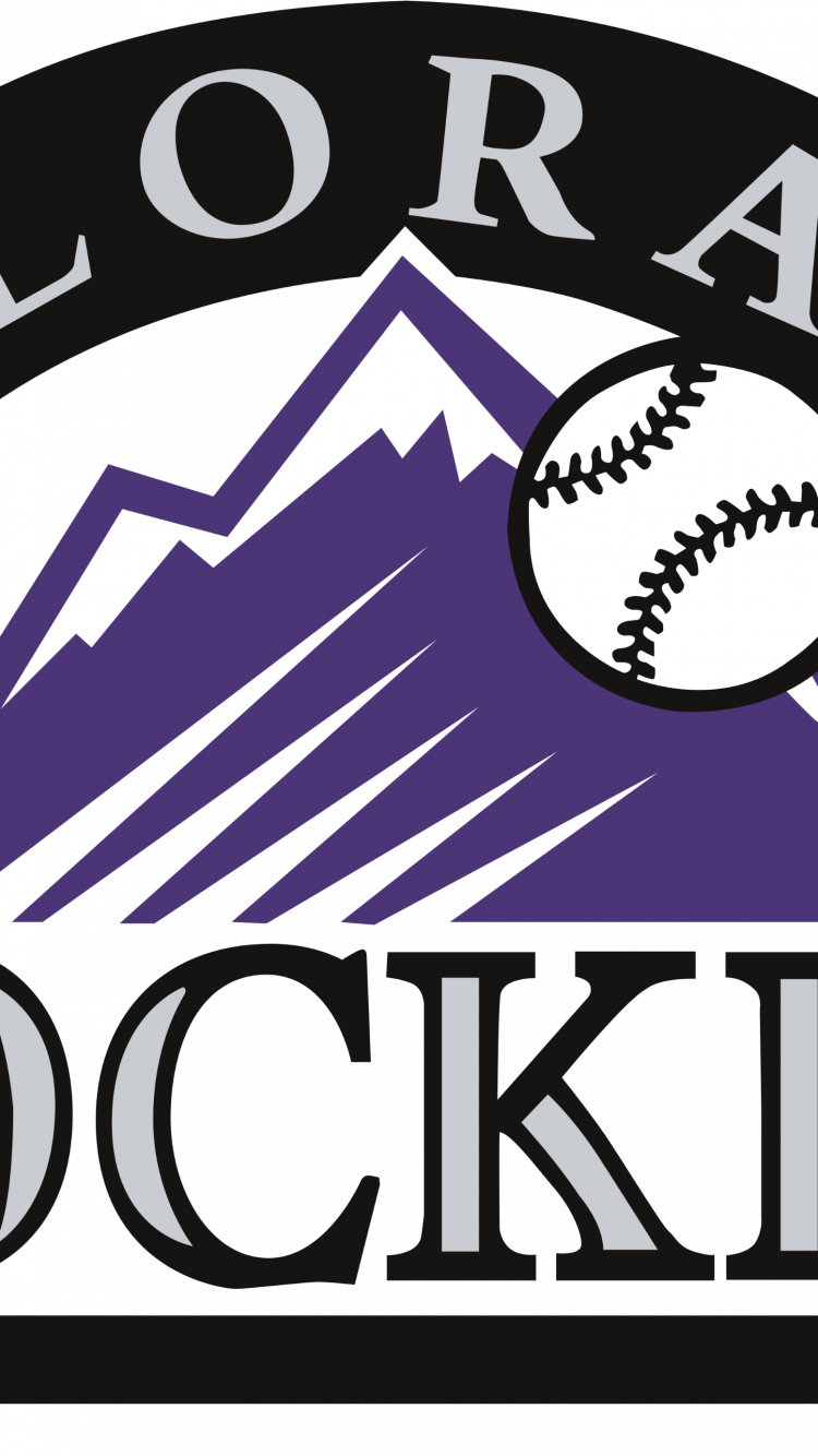 Iphone 7 Colorado Rockies Wallpaper - Colorado Rockies Baseball Logo (750x1334), Png Download