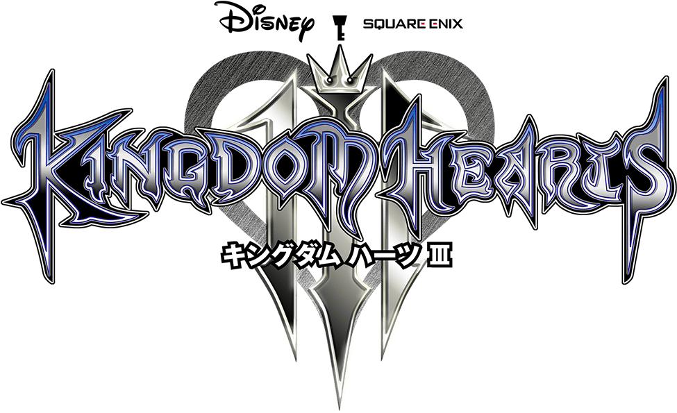 Kingdom Hearts Iii - Kingdom Hearts 3 Logo (1003x722), Png Download