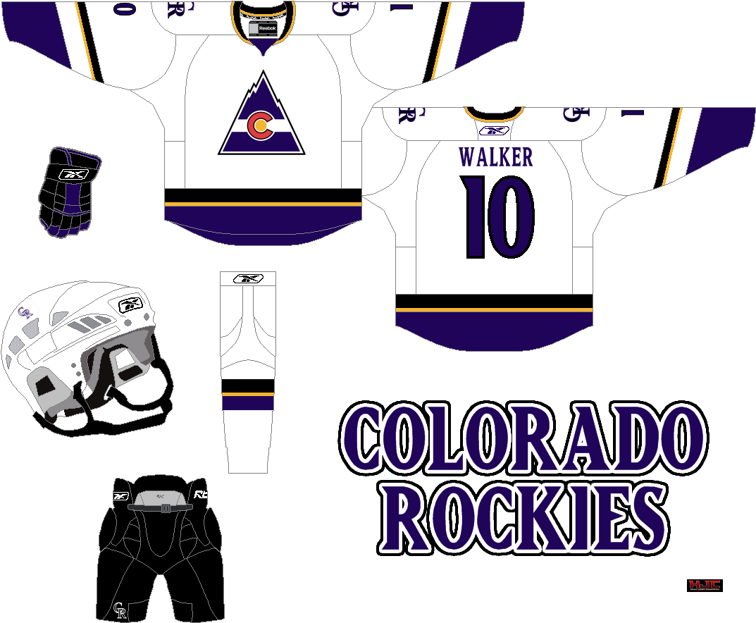 I've Added The Yellow From The Colorado State Flag - Colorado Rockies (1150x950), Png Download