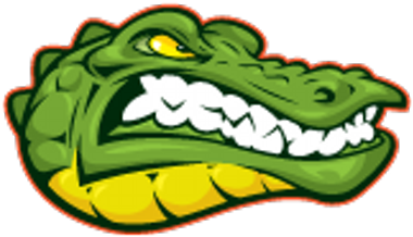 Gator Envy - Decal Angry Crocodile Car Window Jet Ski (10 X 5,69 (400x400), Png Download