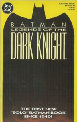 Купете Comics 1989-11 Batman Legends Of The Dark Knight - Legends Of The Dark Knight (425x425), Png Download