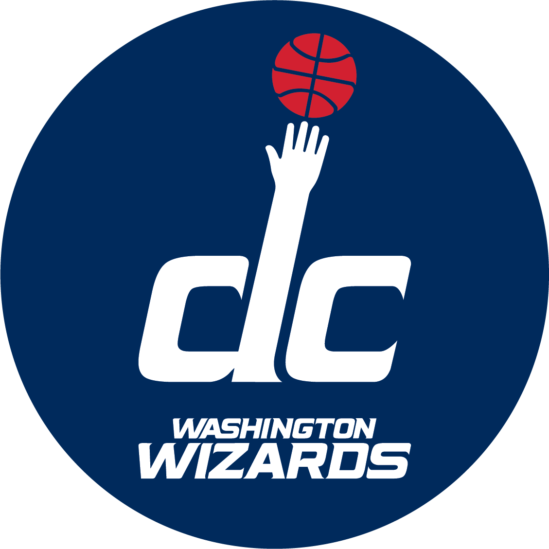 Washington Wizards Logo - Washington Wizards Flag (1129x1129), Png Download