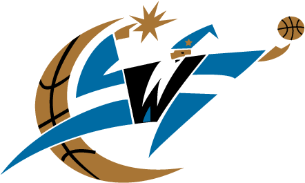 Washington Wizards - Washington Wizards Logo 1997 (463x277), Png Download