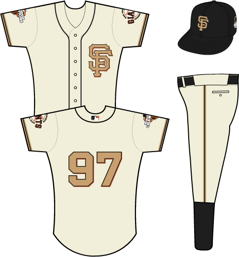 San Francisco Giants - Texas Rangers White Uniform (485x522), Png Download