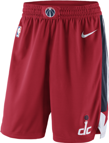 Washington Wizards Nike Icon Edition Swingman Nba Shorts - Washington Wizards Shorts (500x500), Png Download