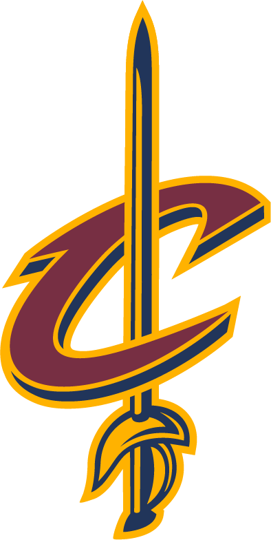 Cleveland Cavaliers - Simbolo Cleveland Cavaliers (394x784), Png Download