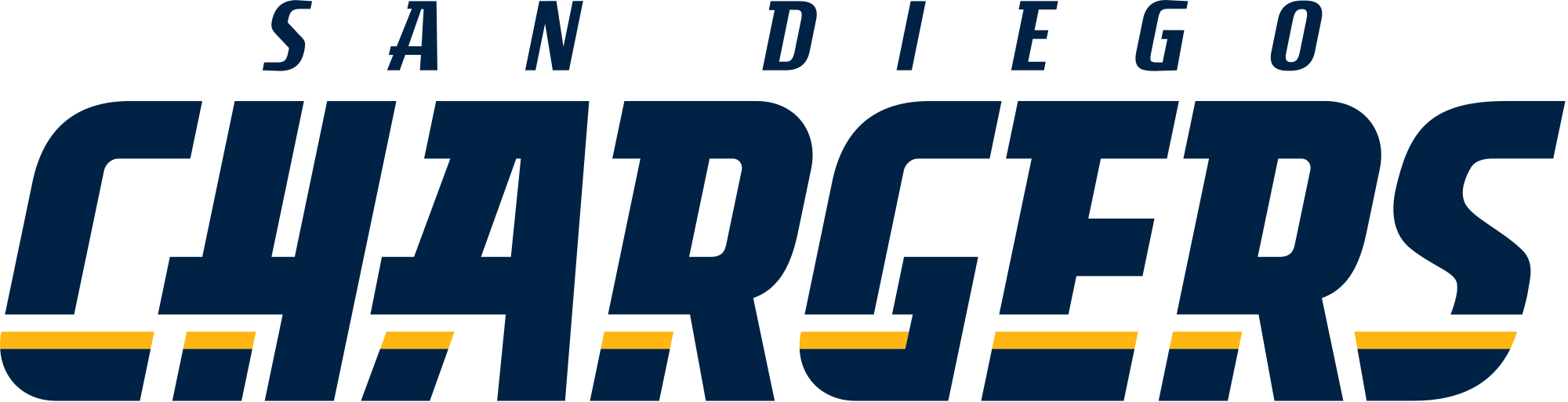 Open - Los Angeles Chargers (2000x513), Png Download