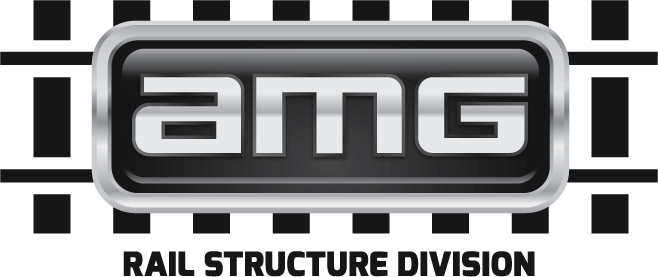 Amg Rail Structure Division Logo - Amg Metals Inc (658x277), Png Download