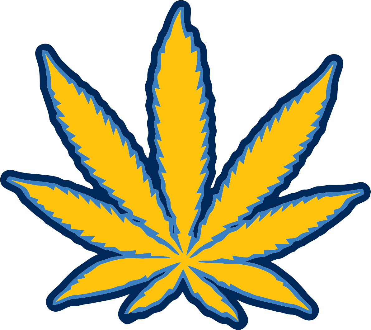 Iron On Stickers - Smoking Weed Logos (1192x1060), Png Download